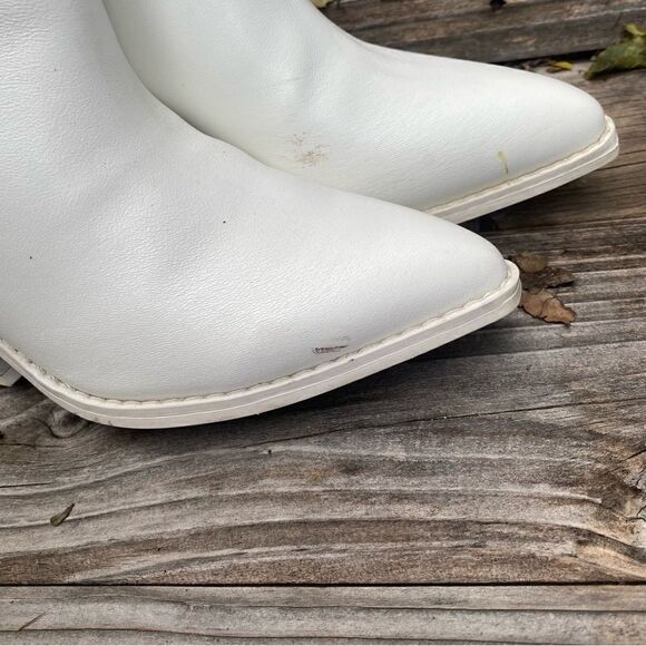 Madden Girl Arizona western Boot in Bone Paris size 6 - Picture 10 of 16